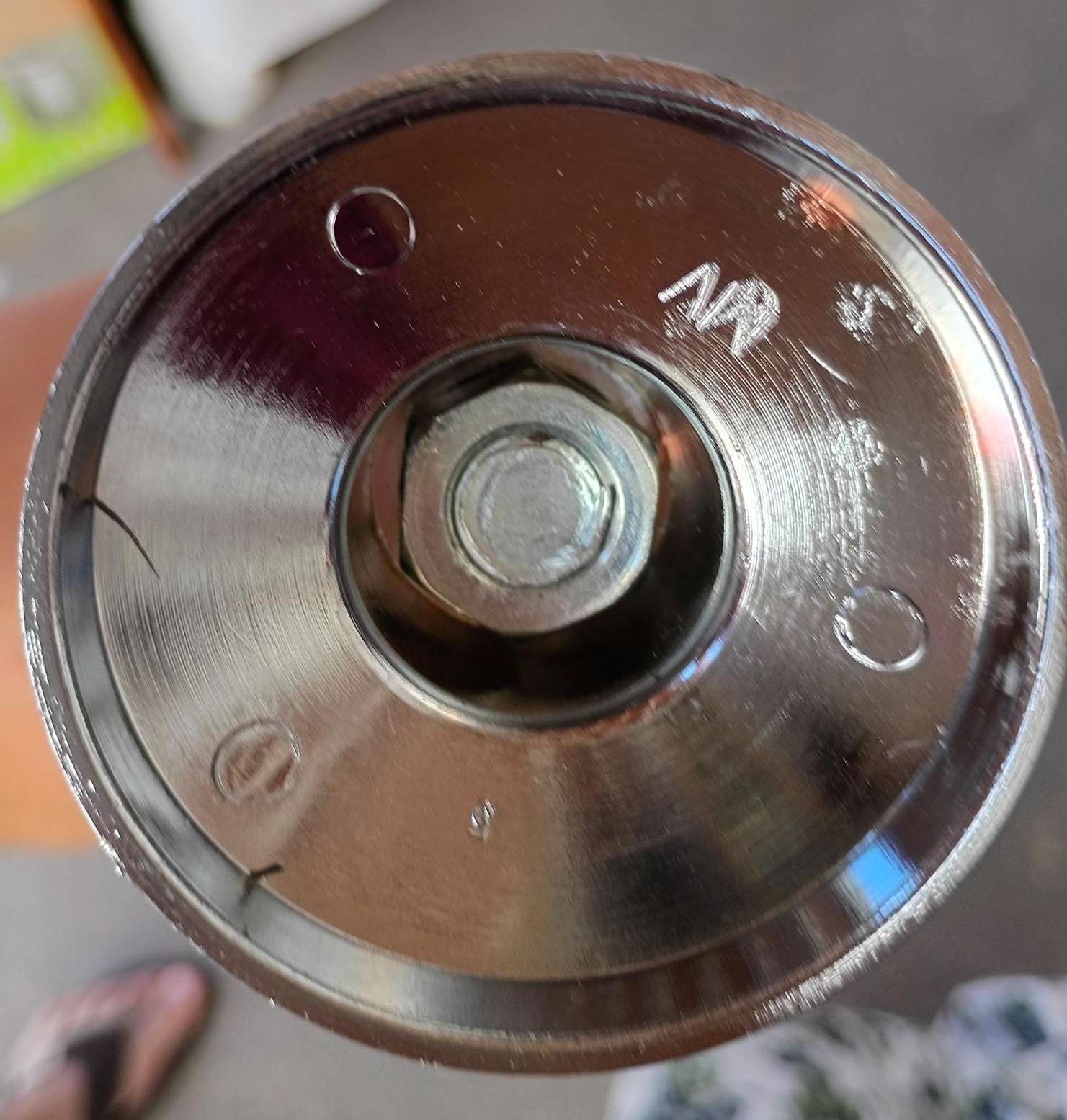 inside of the emitter