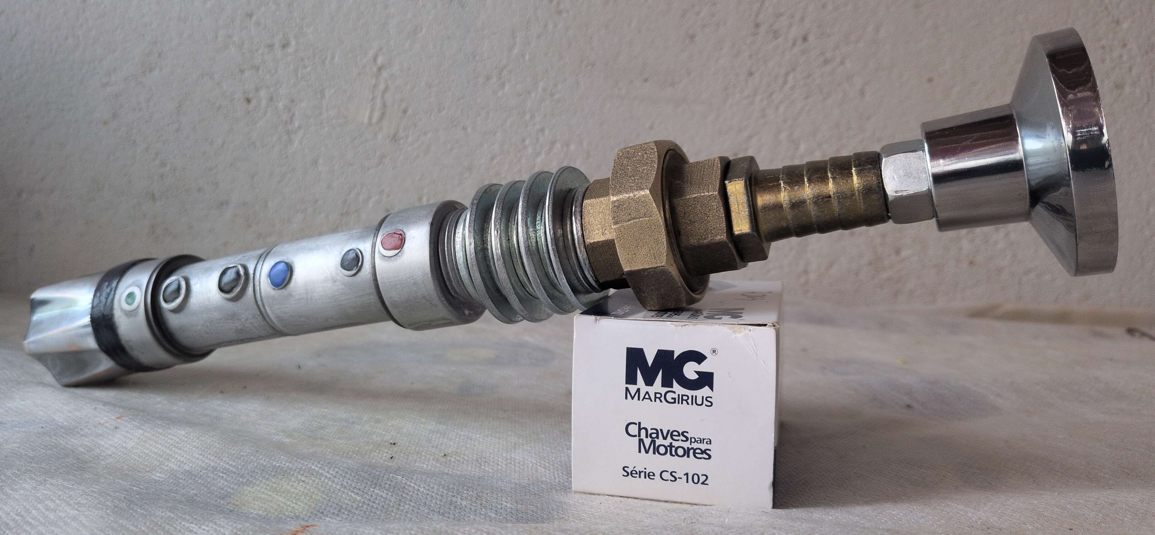 Completed lightsaber